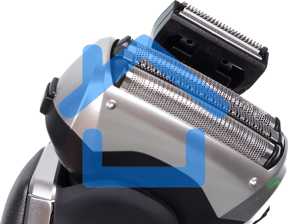 Электробритва сетчатая Panasonic ES-RT77-S520 реж.эл.:3 питан.:аккум. серебристый/черный