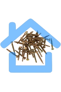 Саморез оконный KRANZ сверло, 3.9х35, желтый цинк, упаковка поставщика ( 8 000 шт. )