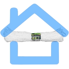 Шнур вязаный полипропиленовый Сибртех 93958 с сердечником, 5 мм, L20 м, 90-100 кгс, Россия, белый