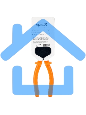 Длинногубцы Classic, 200 мм, прямые шлифованные, пластмассовые рукоятки Sparta