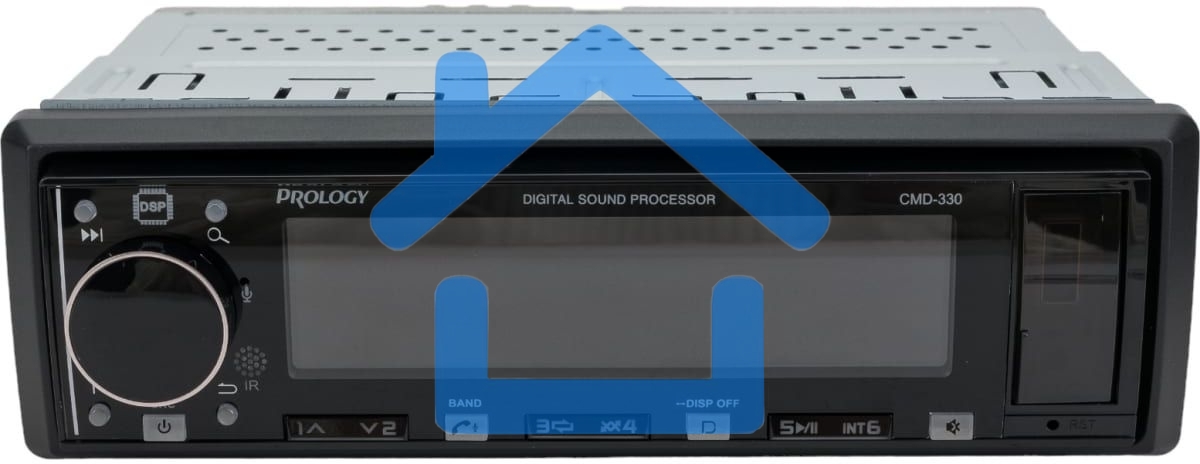 Автомагнитола Prology CMD-330 1DIN 4x55Вт