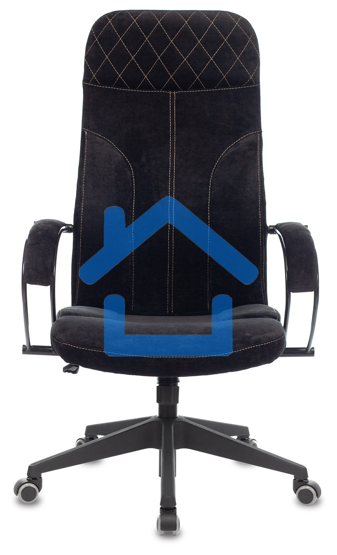 Кресло руководителя Бюрократ CH-608 Fabric черный Light-20 крестовина пластик