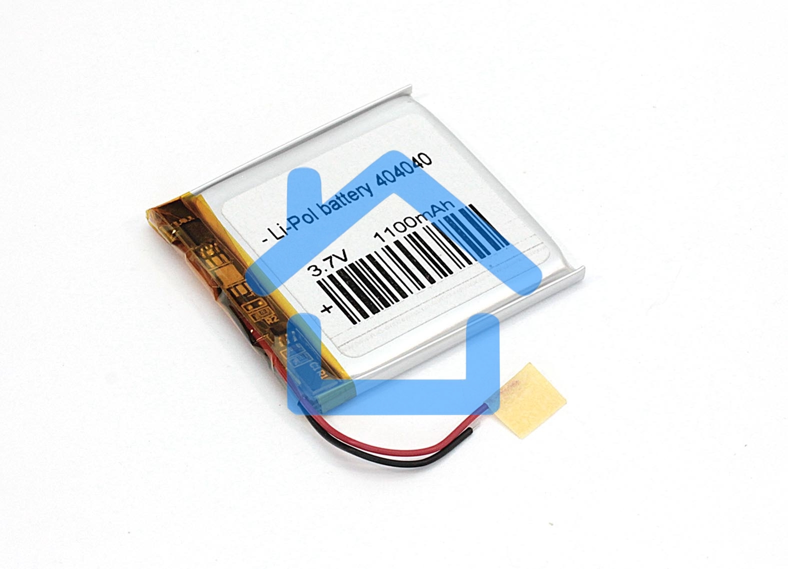 Аккумулятор Li-Pol (батарея) 4*40*40мм 2pin 3.7V/550mAh