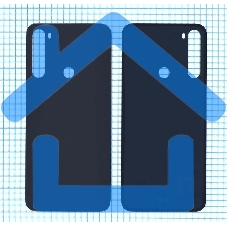 Задняя крышка для Xiaomi Redmi Note 8T черный