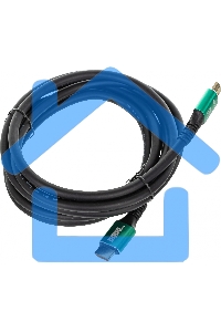 Кабель аудио-видео Premier 12392 HDMI (m)/HDMI (m) 3м. позолоч.конт. черный