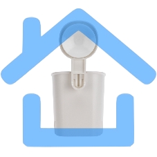 Стакан для зубных щеток на вакуумной присоске HALSA