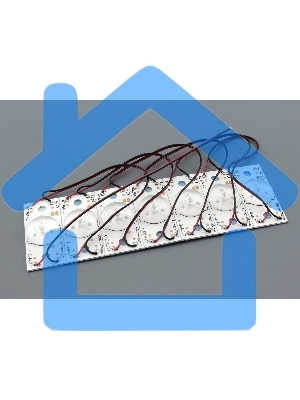 Светодиодная подсветка для телевизоров выпуклая линза 6V 2W (комплект 7шт)