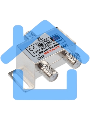 Делитель ТВ х 2 + 3шт. F 