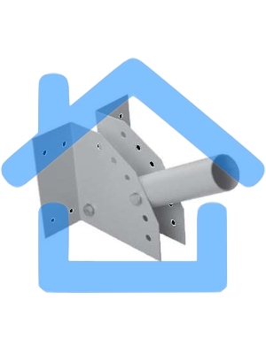 Кронштейн для уличного светильника PSL D40х1.5 JazzWay 5009516