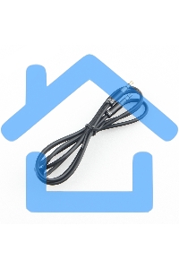 Кабель аудио Cablexpert CCAB-02-35MM-1MB, 3.5 Jack (M)/3.5 Jack (M), черный, 1м, блистер