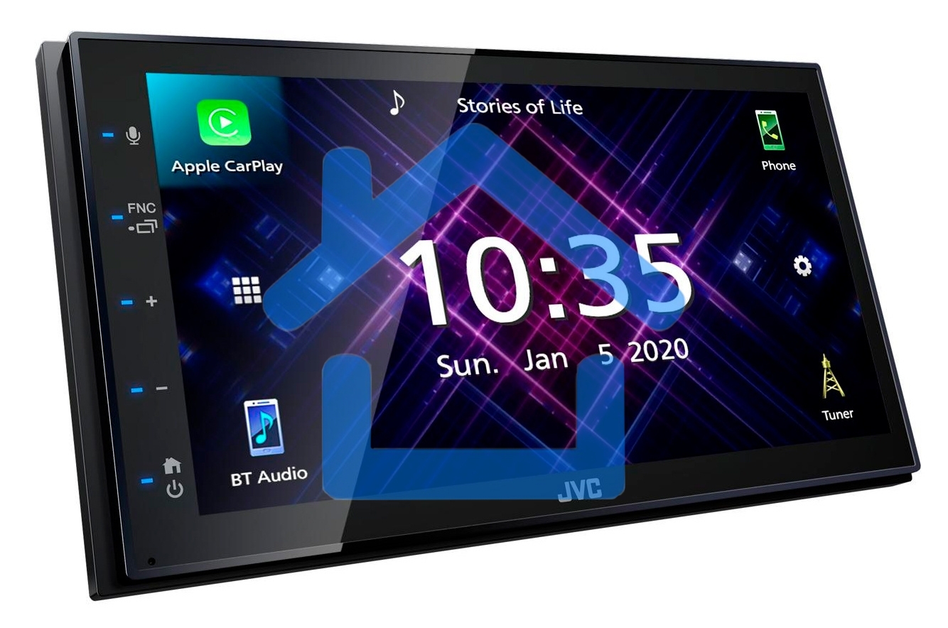 Автомагнитола JVC KW-M560BT 2DIN 4x50Вт