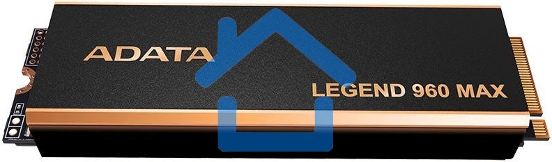 Накопитель SSD   ADATA LEGEND 960 MAX, 4Tb, M.2 2280, PCIe 4.0 x4, NVMe, R/W 7400/6800, с радиатором