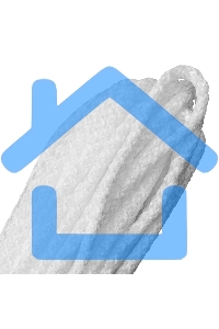 Шнур вязаный полипропиленовый Сибртех 93958 с сердечником, 5 мм, L20 м, 90-100 кгс, Россия, белый