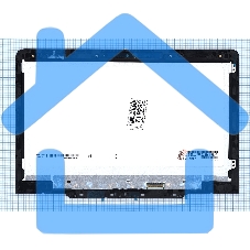 Модуль (матрица + тачскрин) для Lenovo Yoga N23 черный c рамкой