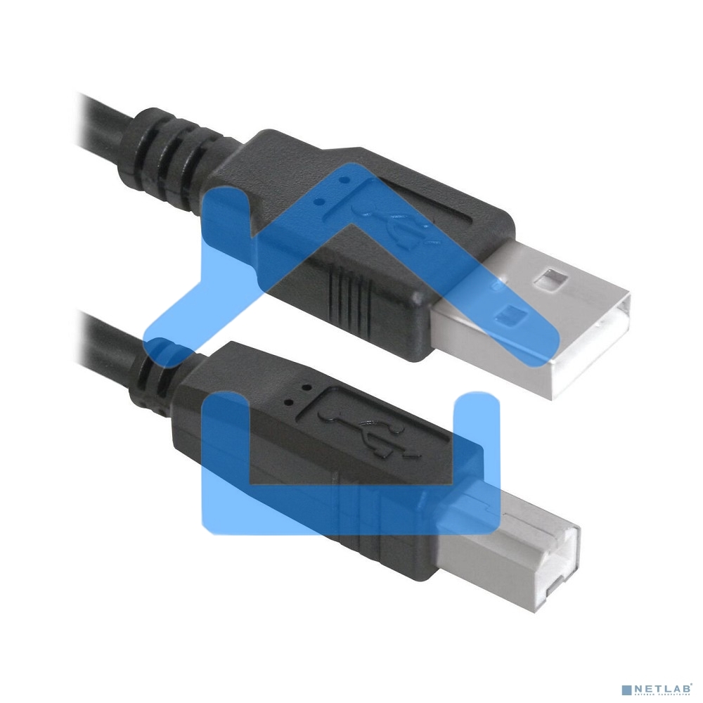 Кабель USB Defender USB04-10 USB2.0 AM-BM, 3.0м