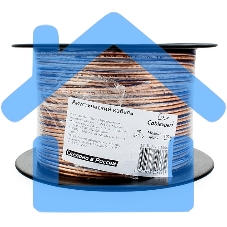 Акустический кабель Cablexpert CC-TC2x1,5-50M, прозрачный,  50 м, на катушке