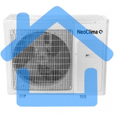 Кондиционер сплит-система Neoclima NS/NU-HAX07R 7000 BTU, 22 м², 26/40 дБ, охлаждение, обогрев, осушение, белый