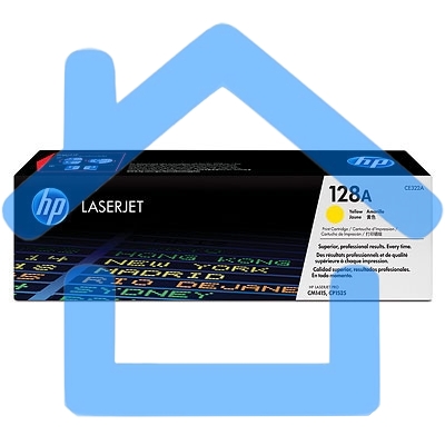 Картридж лазерный HP CE322A 128A желтый для CLJ Pro CM1415FN/CM1415FNW/CP1525N/CP1525NW 1300 стр.