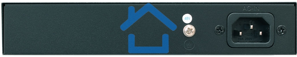 Коммутатор Osnovo SW-20600/A(80W) 6x100Mb 4PoE+ 80W неуправляемый