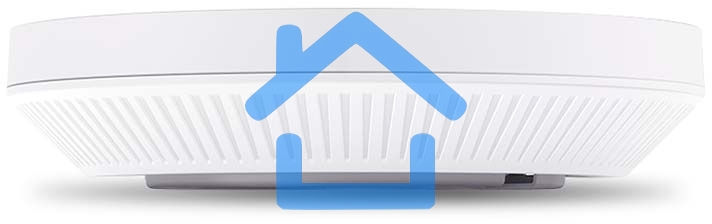 Точка доступа TP-Link 11AX dual-band ceiling access point, up to 1200 Mbit / s at 5 GHz and up to 574 Mbit / s at 2.4 GHz, 1 10/100/1000Mbps LAN port, support PoE 802.3at standard, support BSS coloring, Seamless Roaming, Mesh, Band Steering, Airtime Fairn