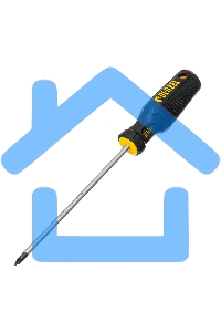 Отвертка Denzel PH1х150 мм, S2, 3к рукоятка