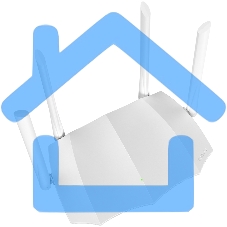 Маршрутизатор Tenda AC5 1200Mbps 11AC wave2Router, MU-MIMO,1Ghz CPU，4X5dbi Antennas, 1X100Mbps WAN, 3x100Mbps LAN,WiFi On/Off Switch,Universal Rep