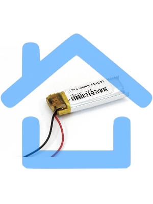 Аккумулятор Li-Pol (батарея) 5.5*12*30мм 2pin 3.7V/150mAh