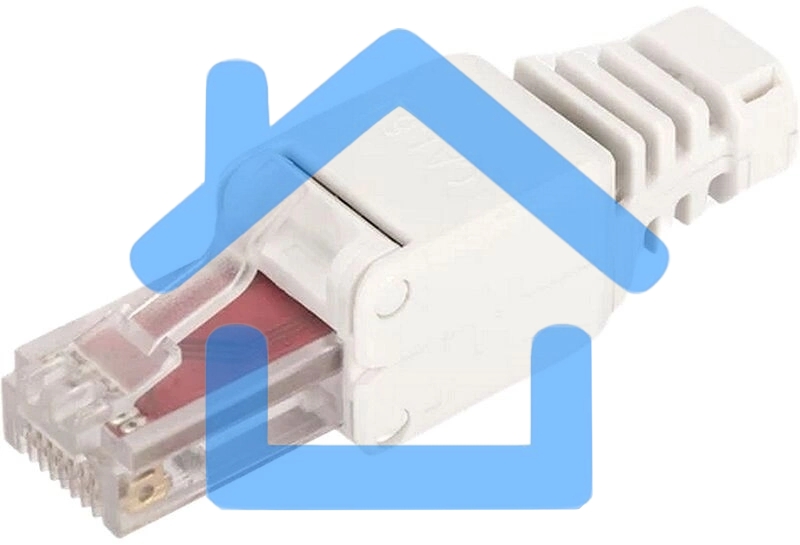 Коннектор Lanmaster LAN-TMP-S6A полевой RJ45 кат.6A STP бел. (упак.:1шт)