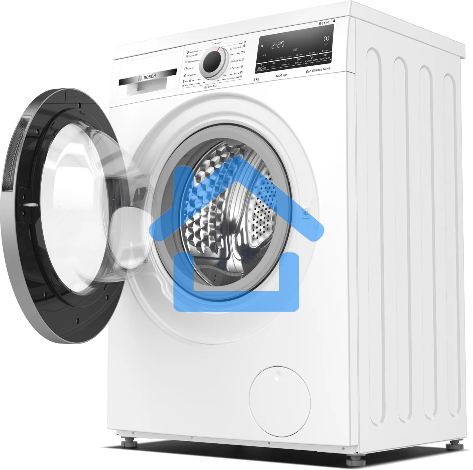 Стирально-сушильная машина Bosch WLS28460ME белый, загр.фронтальная, макс.: 8кг, 1400 об/мин, класс: A