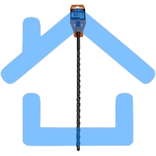 Бур по бетону 10x410x350 SDS-Plus