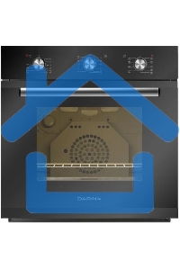 Духовой шкаф электрический Darina 1V5 BDE 112 707 B черный, встраиваемый