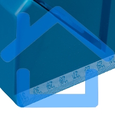 Стусло СИБРТЕХ, 310x120 мм, пластиковое,6 углов для запила СИБРТЕХ 22574