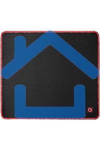 Игровой коврик Defenderчерный XXL 400x355x3 мм, ткань+резина