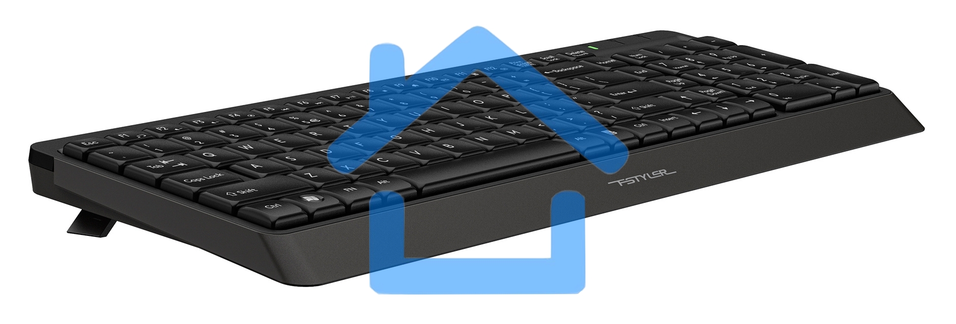 Клавиатура A4Tech Fstyler FK15 проводная, USB, черный