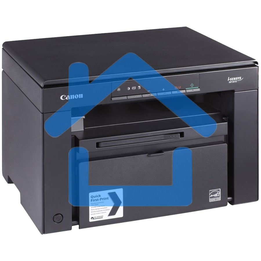 МФУ лазерное Canon i-SENSYS MF3010 (5252B004), A4, ч/б, печ. 18 стр/мин., скан. до 18 стр/мин., 600 x 1200 dpi (печать) 600x600dpi (сканер), USB 2.0