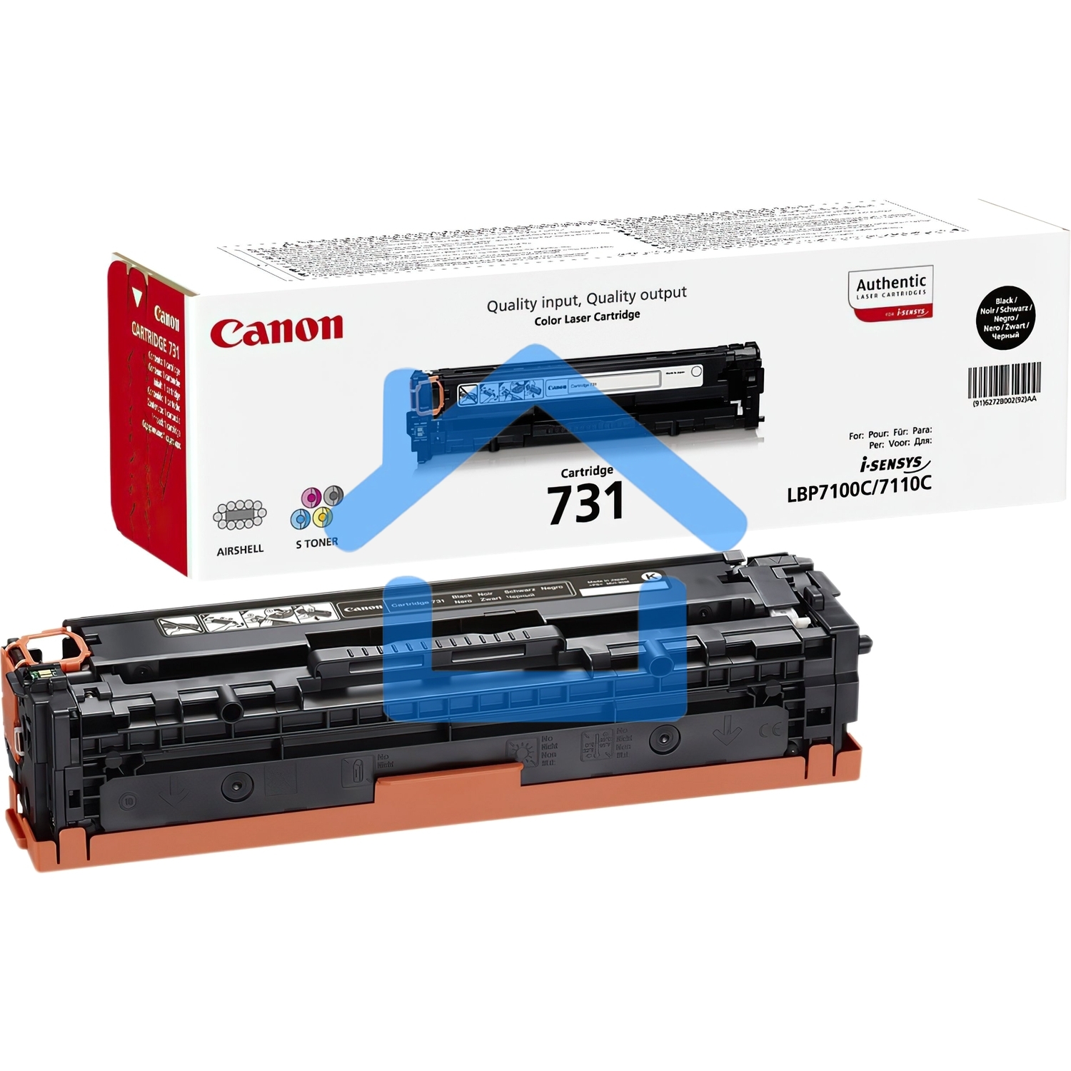 Картридж лазерный Canon Cartridge 731BK (6272B002) черный (1400 стр.) для Canon LBP7100Cn/7110Cw