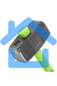 Кувалда, 9000 г, фибергласовая обрезиненная рукоятка Сибртех