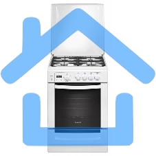 Плита газовая Gefest ПГ6100-03 белый, конфорок 4 шт, духовка 52 л, 60 см x 85 см x 60 см