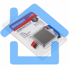 Неодимовый магнит прямоугольник 40х40х4 мм сцепление 15,5 кг Rexant