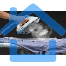 Утюг Gorenje SGH2200LBC белый/голубой