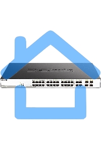 Коммутатор DGS-1210-28P/F5A Настраиваемый L2 PoE-коммутатор, 24x1000Base-T, 4хCombo 1000Base-T/SFP