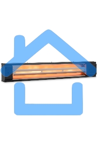 Обогреватель инфракрасный Starwind SHIRC-1015, черный, кварцевый, 1500 Вт, 20 м2