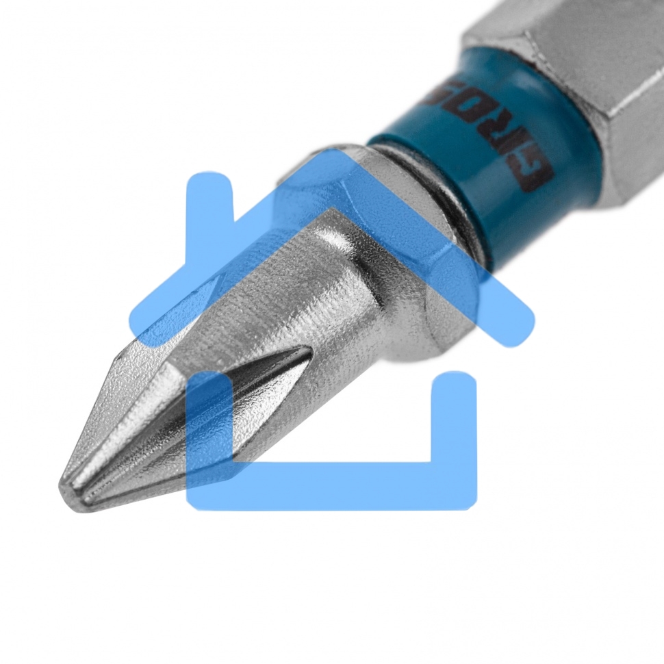 Набор бит GROSS 11334ph1х50 сталь s2 10шт
