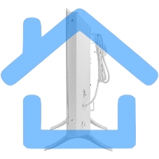 Конвектор Denzel OptiPrime-2000 белый, 2000 Вт, 25 м2, термостат, дисплей, WiFi