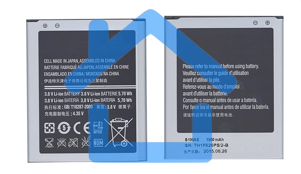 Аккумуляторная батарея B100AE для Samsung GT-S7270/GT-S7272/S7275 Galaxy Ace 3/S7898 3.8V 5.7Wh