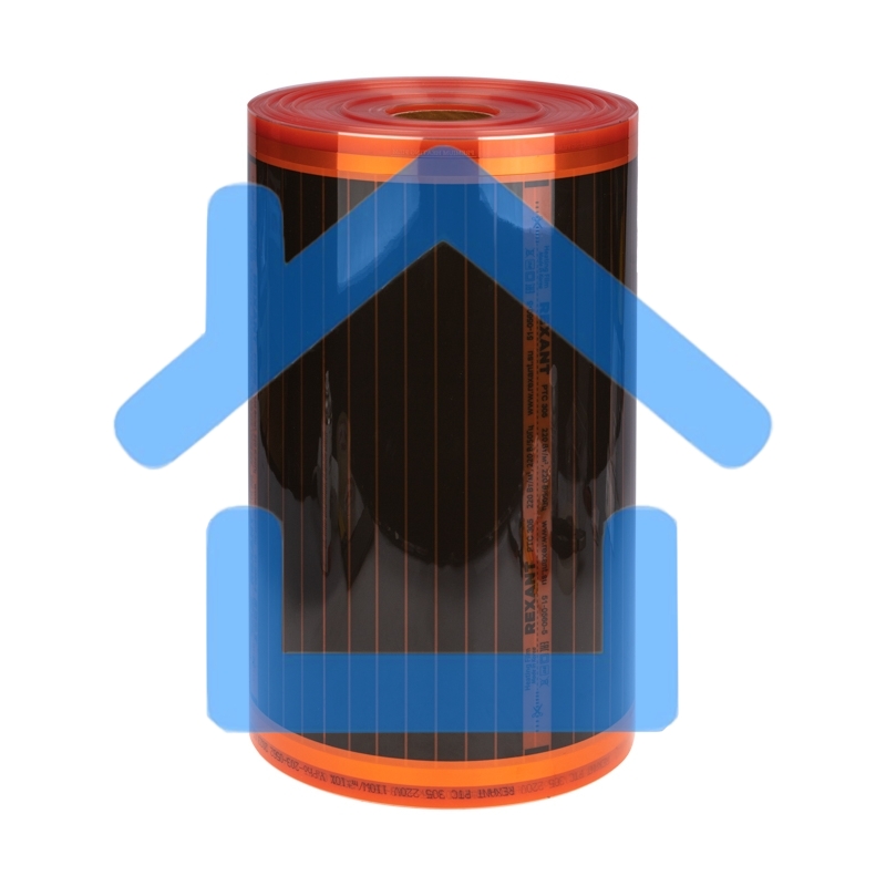 Пленочный теплый пол PTC 305 220Вт/м², ширина 50см, толщина 0,338мм Rexant