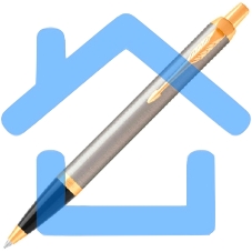 Ручка шариковая Parker IM Core K321 (CW1931670) Brushed Metal GT M, синие чернила, подарочная коробка