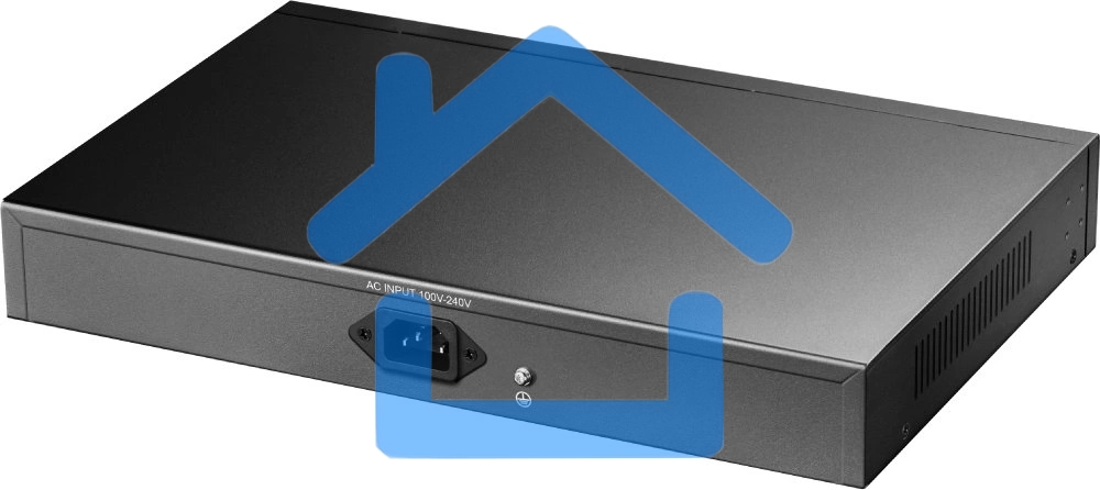 Коммутатор Cudy GS1026PS2, (L2) 26x1Gbит/с 2xКомбо(1000BASE-T/SFP), 2SFP, 24PoE, 300W, неуправляемый