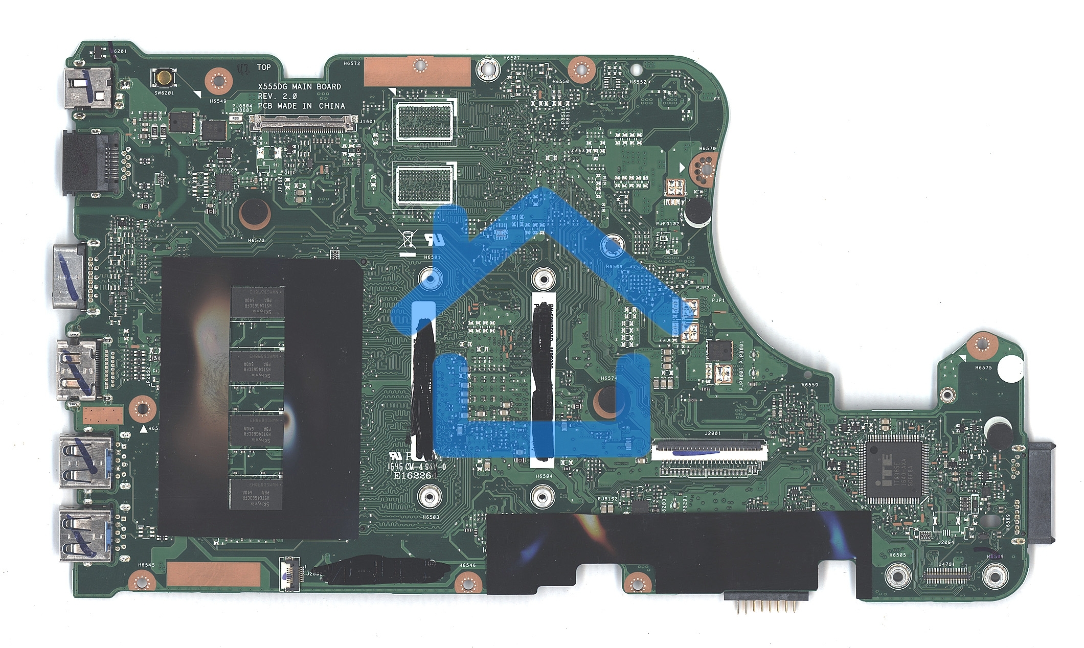 Материнская плата для Asus X555YA 4G/A8-7410