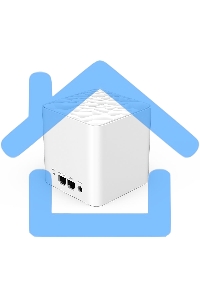 Двухдиапазонная Wi-Fi Mesh система Tenda nova MW3 (3 роутера) АС1200, 2 порта fast ethernet RJ45